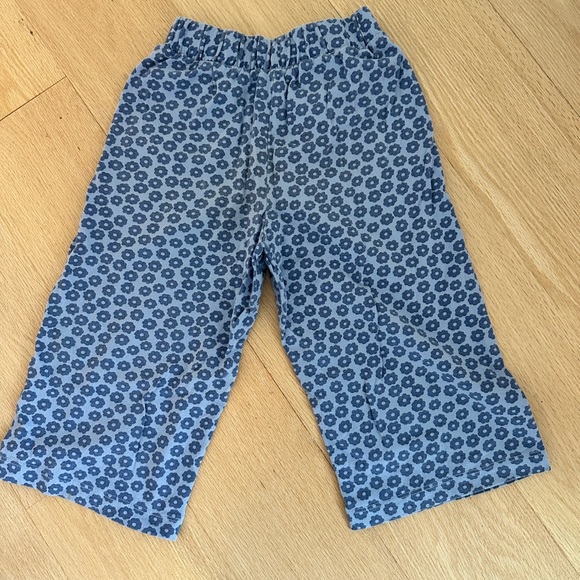 Hanna Andersson Blue Floral Kids Set - Picture 3 of 4